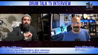 Chris Allison Interview on Drum Talk TV!