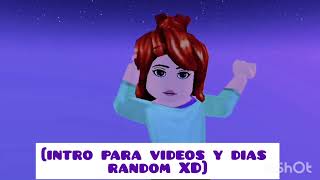Intro De Roblox
