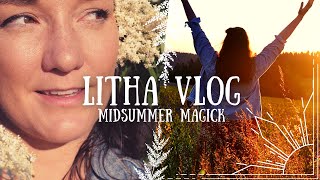 How to celebrate Litha | Summer Solstice Witch Vlog | Midsummer Magick