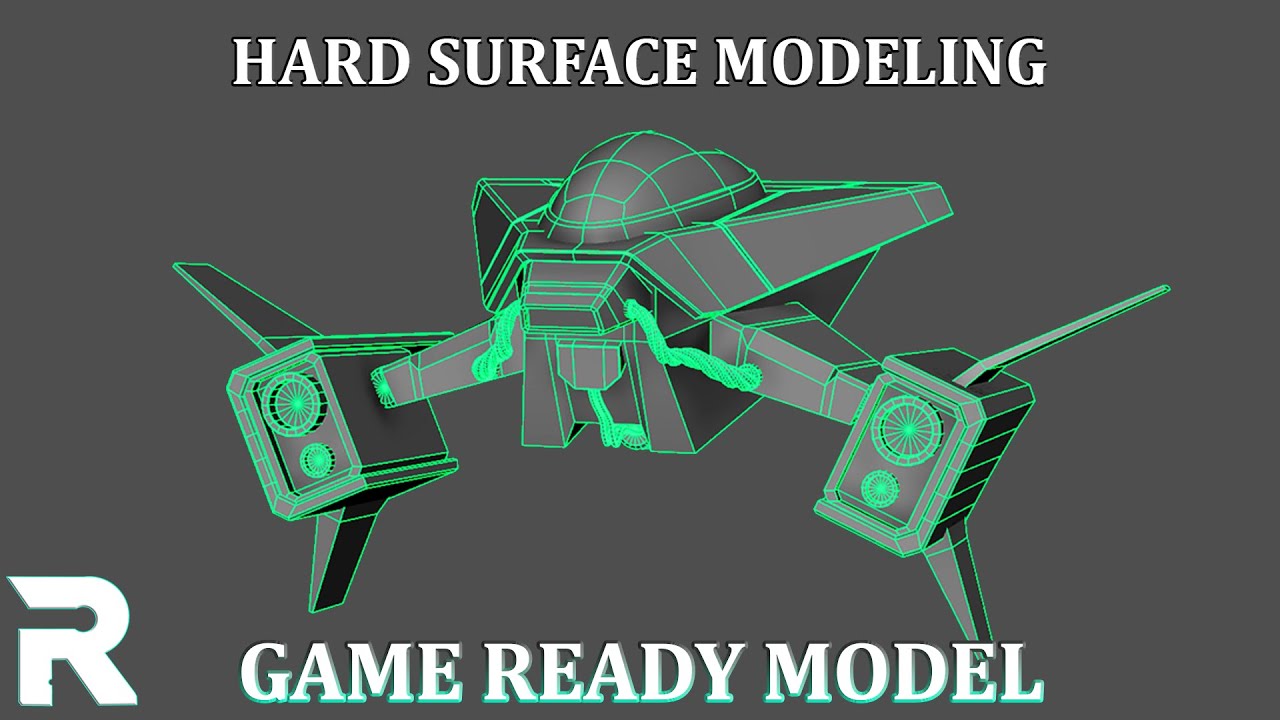 How to Make a Low Poly Game Ready Model | 3D Modeling Tutorial in Maya ...