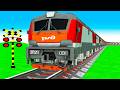 【踏切アニメ】あぶない電車 TRAIN 🚍 Fumikiri 3D Railroad Crossing Animation #2026 #1million