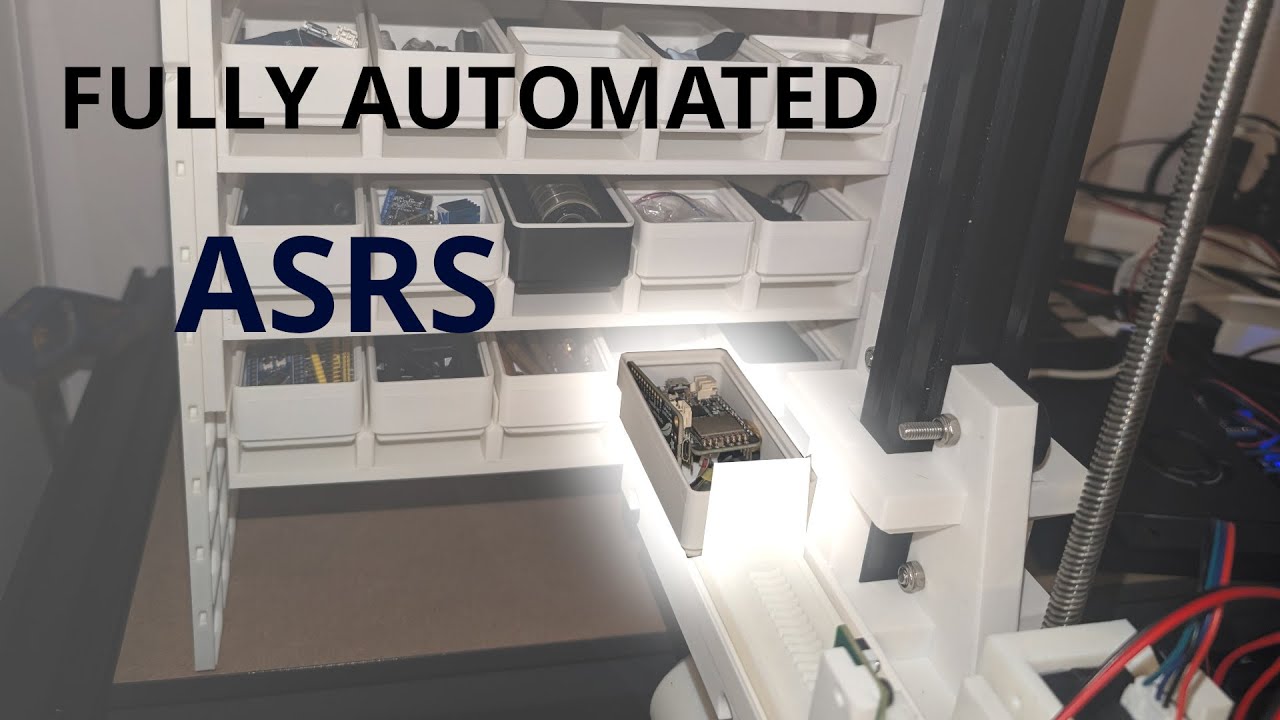 Fully automated Gridfinity storage system (Gridfinity ASRS) - YouTube