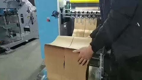 JPS-560 Finished Product Collect Operation Way on Rotary Die Cutter Slitter Fan Folder Machine 6