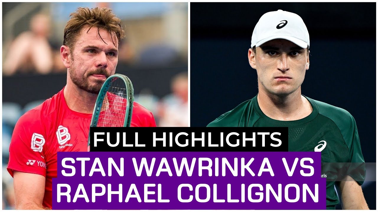 Stan Wawrinka Vs Raphael Collignon | Full Highlights Insane Tennis (HD) - Tennis Perfume