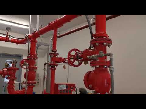 تركيب مضخات الحريق