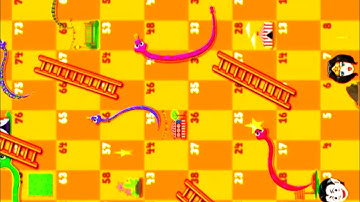 Snakes & Ladder Game || Snakes ladders Go part 4 || 2 Player match || Play Gaming lover New game