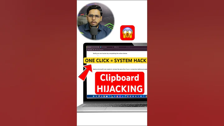 ⚠️ One Click = Hacked! Fake CAPTCHA Scam EXPLAINED | Clipboard Hijack Demo #shorts #viralvideo #hack