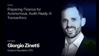 Preparing Finance for Autonomous, Audit Ready AI Transactions (Session 10) | Tech for Impact 2025