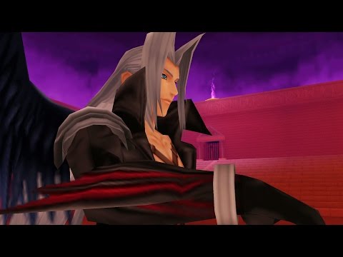 Kingdom Hearts: Sephiroth Boss Fight (PS3 1080p)