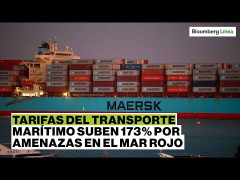 Tarifas del transporte marítimo suben 173% por amenazas en el Mar Rojo