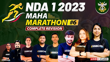 NDA 1 2023 | Maha Marathon | Complete Revision | Most Expected Questions | Fully Solved | Part 6