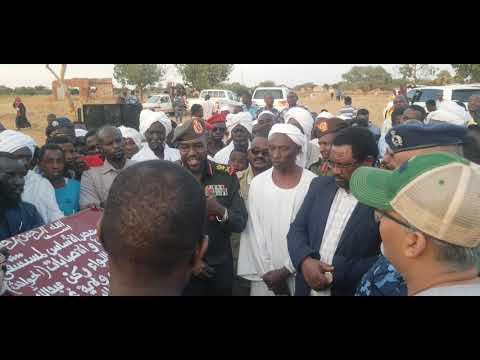 السيد الوالي ولاية غرب كردفان بالدبكر