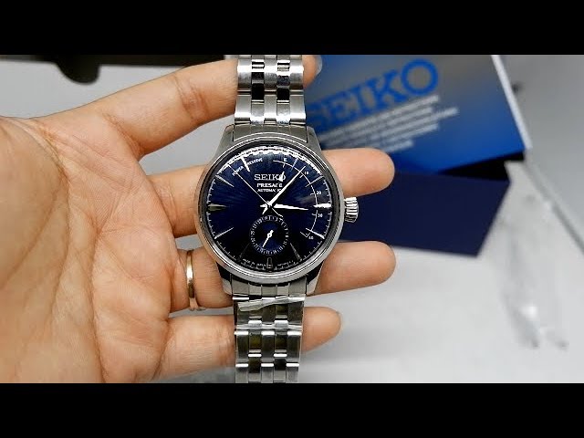 SEIKO PRESAGE SSA347J1 BLUEMOON COCKTAIL ORIGINAL UNBOXING - YouTube