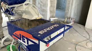 Pompa De Glet Airless Minijet 120 Si Malaxorul Pentru Glet Mixpro 70 Euromair