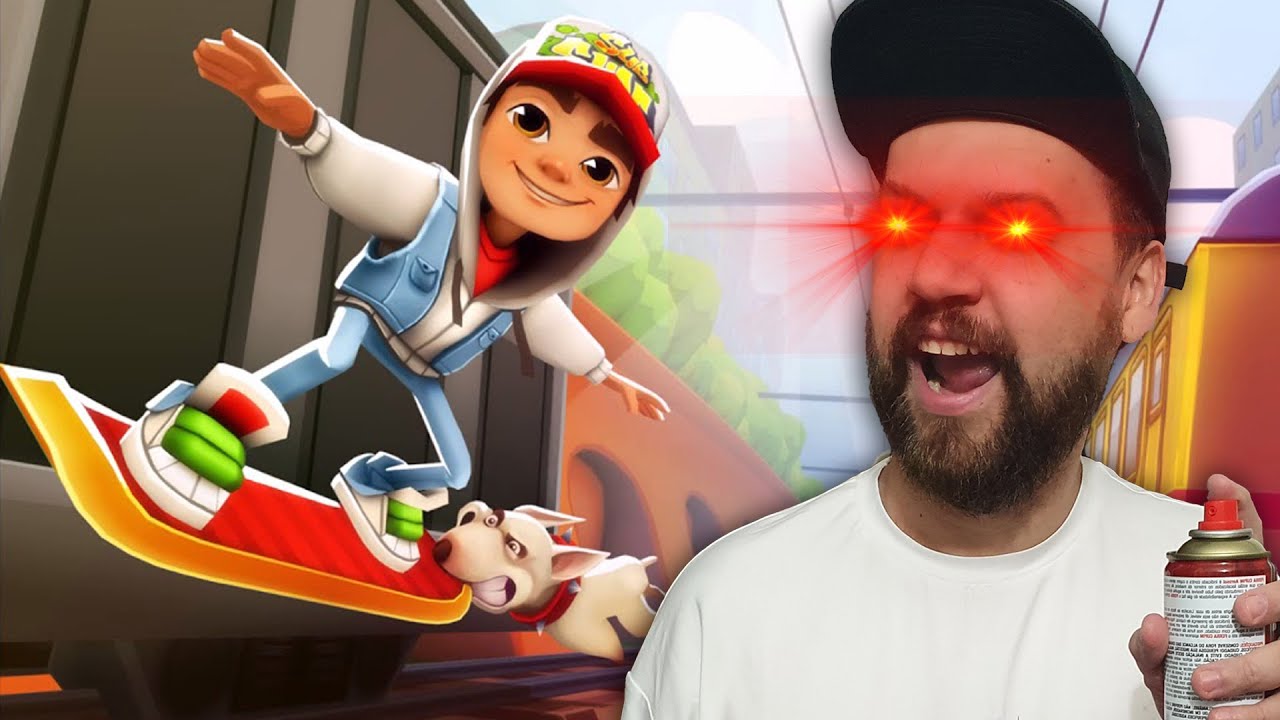 PRIMEIRA VEZ JOGANDO O NOVO SUBWAY SURFERS!! 