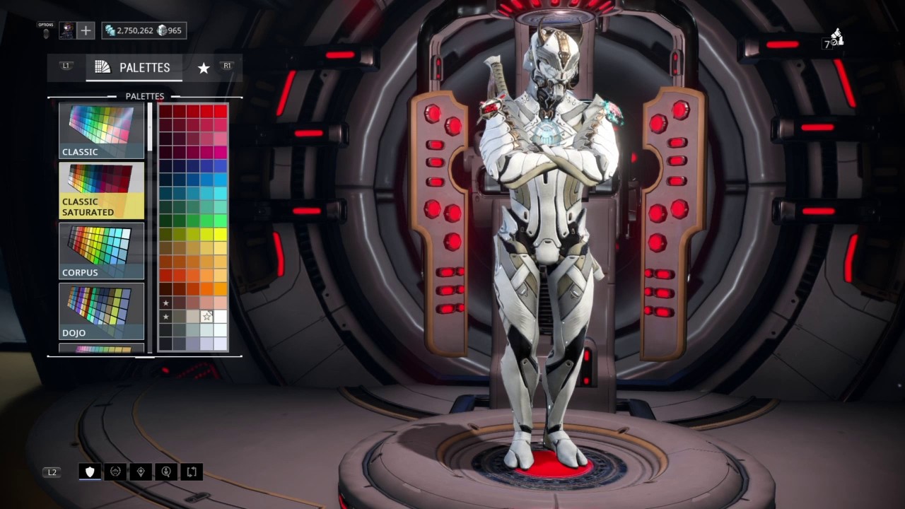 Warframe Fashion Frame Tenogen showcase Ash Bai hu skin - YouTube.