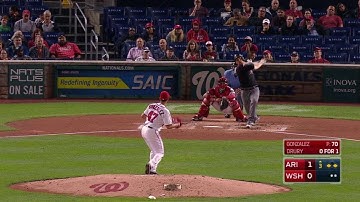 ARI@WSH: Drury lines RBI double to right field in 2nd