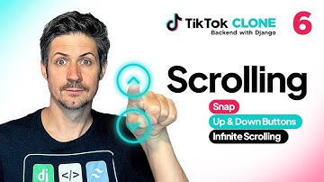Custom Scrolling with Snap, Up&Down Buttons and Infinite Scrolling - TikTok Clone Backend Part 6