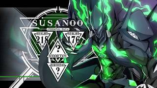 |BBCF2| Susano'o combo video - ｢ALL MIGHT｣
