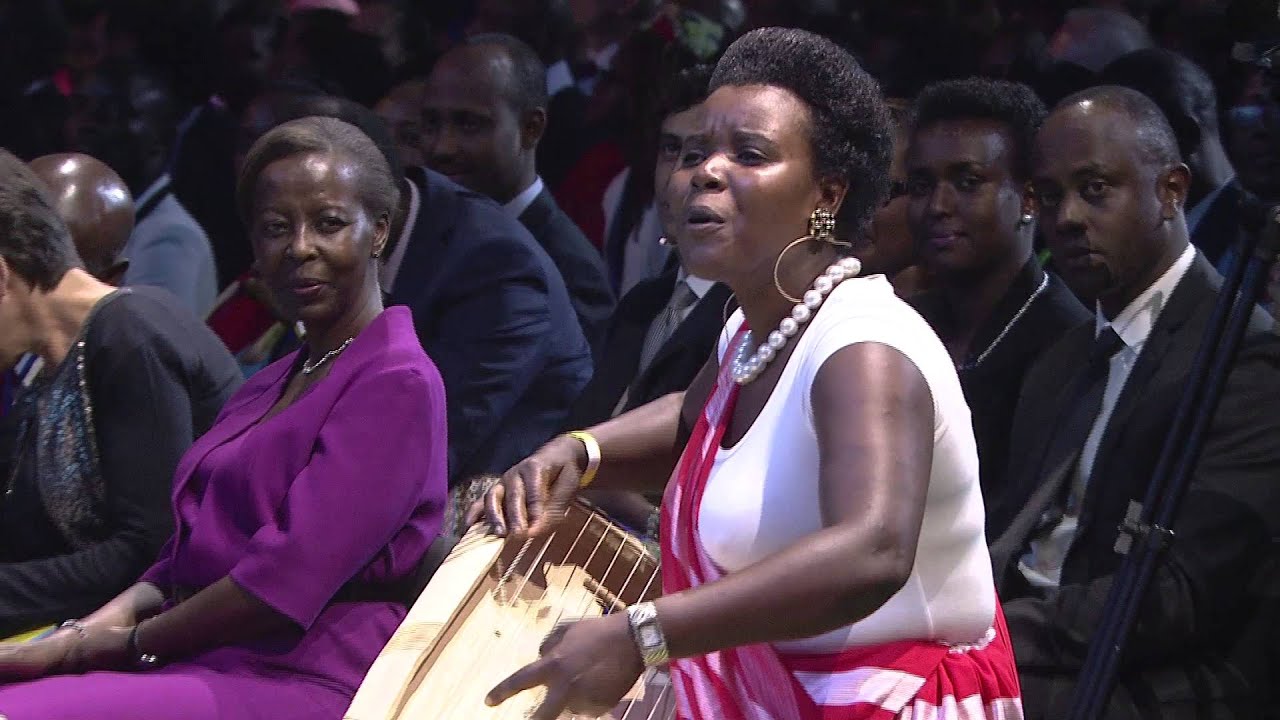 Sophie Nzayisenga performs at Rwanda Day in Amsterdam