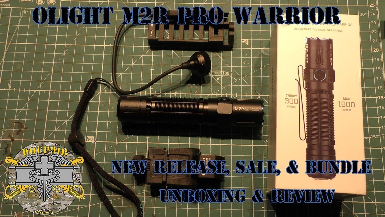 Olight M2R PRO Warrior - NEW RELEASE, SALE, & BUNDLE - Unboxing & Review