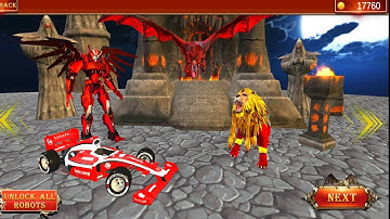 Dragon Robot Transform * Android Gameplay