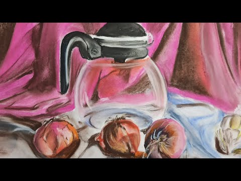 Magic strokes #Still life #soft pastel