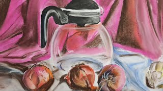 Magic strokes #Still life #soft pastel screenshot 1