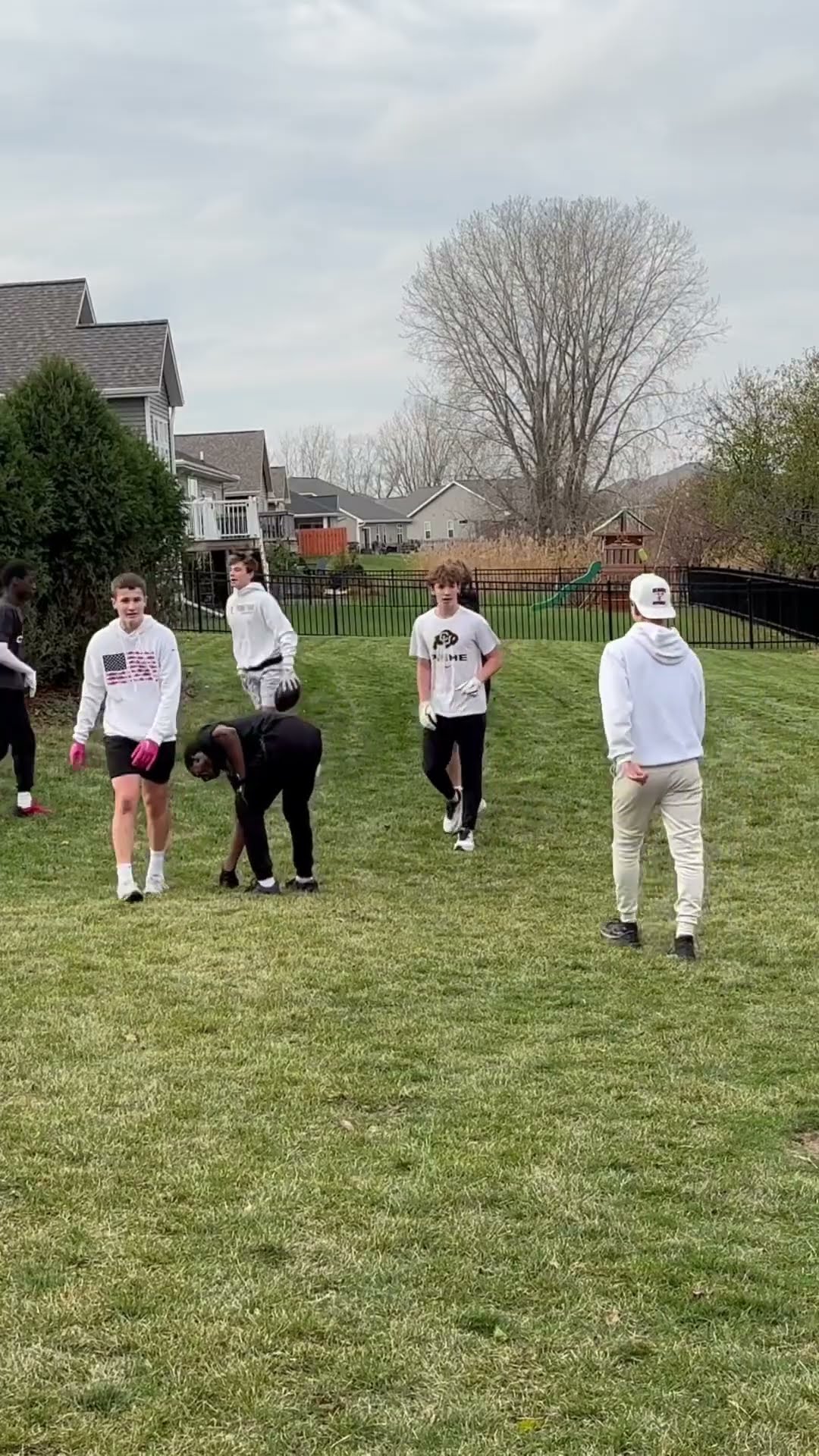 Rylan placed this ball perfectly for the crazy touchdown?!! #nfl #football #sports #shorts #viral