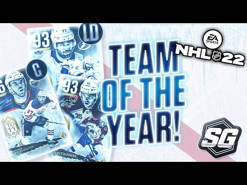 NHL 22 TEAM OF THE YEAR CARDS RELEASED! FULL DETAILS