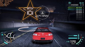 Need for Speed Carbon Walkthrough Part 29 - "Newport Trainyard - SpeedTrap"