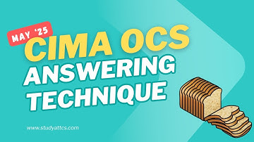 CIMA Operational Case Study (OCS) May 2025 (Halfpenny) - Webinar 3: Answering Technique
