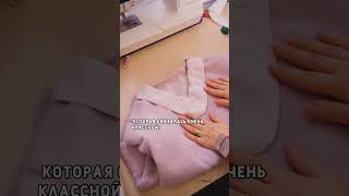 Сшила своими руками модный роскошный костюм из трикотажа альпака  #шитье #shorts