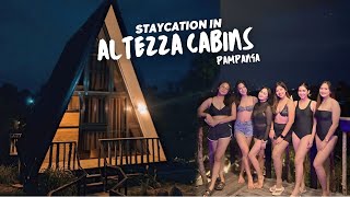 STAYCATION IN ALTEZZA CABINS  ( Magalang, Pampanga)