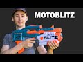 Nerf elite 20 motoblitz  unboxing review  test  magicbiber deutsch