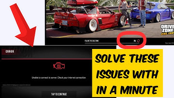 fix bugs drive zone online