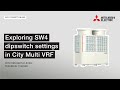 Exploring sw4 dipswitch settings in city multi vrf  mitsubishi electric