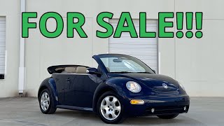 VOLKSWAGEN NEW BEETLE GLS CONVERTIBLE with only 41K miles by Custom Wheels Inc 81 views 2 months ago 5 minutes, 12 seconds