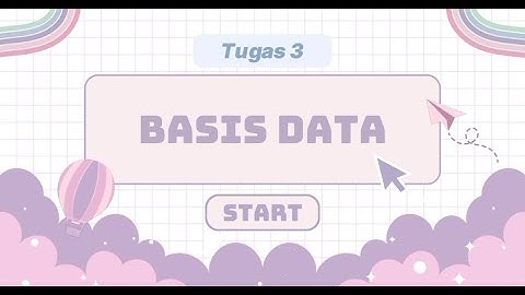 Tugas 3 || Basis Data || Transaksi dan Basis Data Terdistribusi - UT