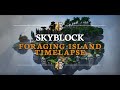 Foraging Island Timelapse - Hypixel Skyblock