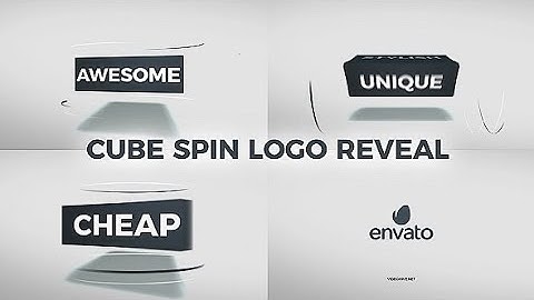 Cube Spin Logo Reveal | Free After Effects Templates From Videohive