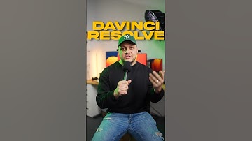 How to place text behind subject in Davinci Resolve #davinciresolve #davincitutorial #texteffect