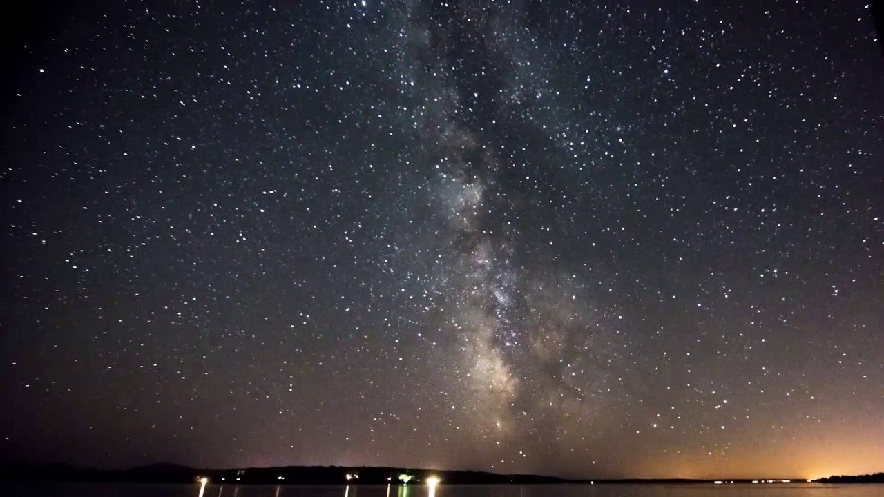 Maine Nightsky Stars Timelapse 1 Youtube