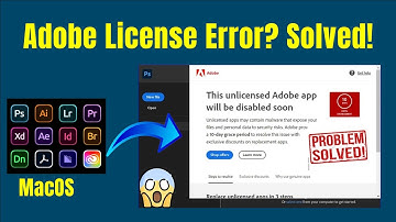 2025 - Los verlopen en niet-gelicentieerde Adobe-app-popupfouten op macOS permanent op