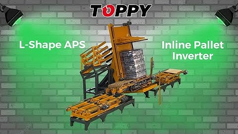 L-Shape APS - Inline Pallet Inverter (PATENTED)