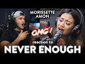 Morissette Amon Reaction Never Enough (LEFT SPEECHLESS!) | Dereck Reacts