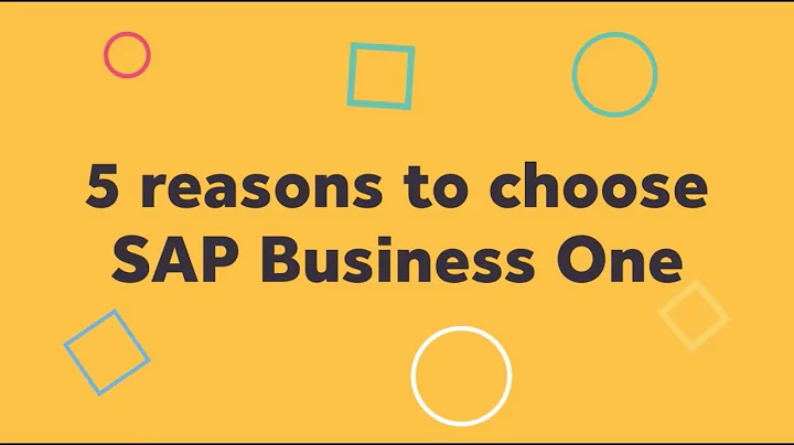 5 Reasons to Choose SAP Business One ERP | APPSeCONNECT