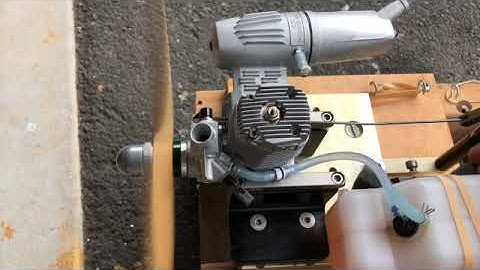 OS 55 AX first run no muffler pressure - SD 480p