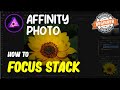 Affinity Photo How To Focus Stack