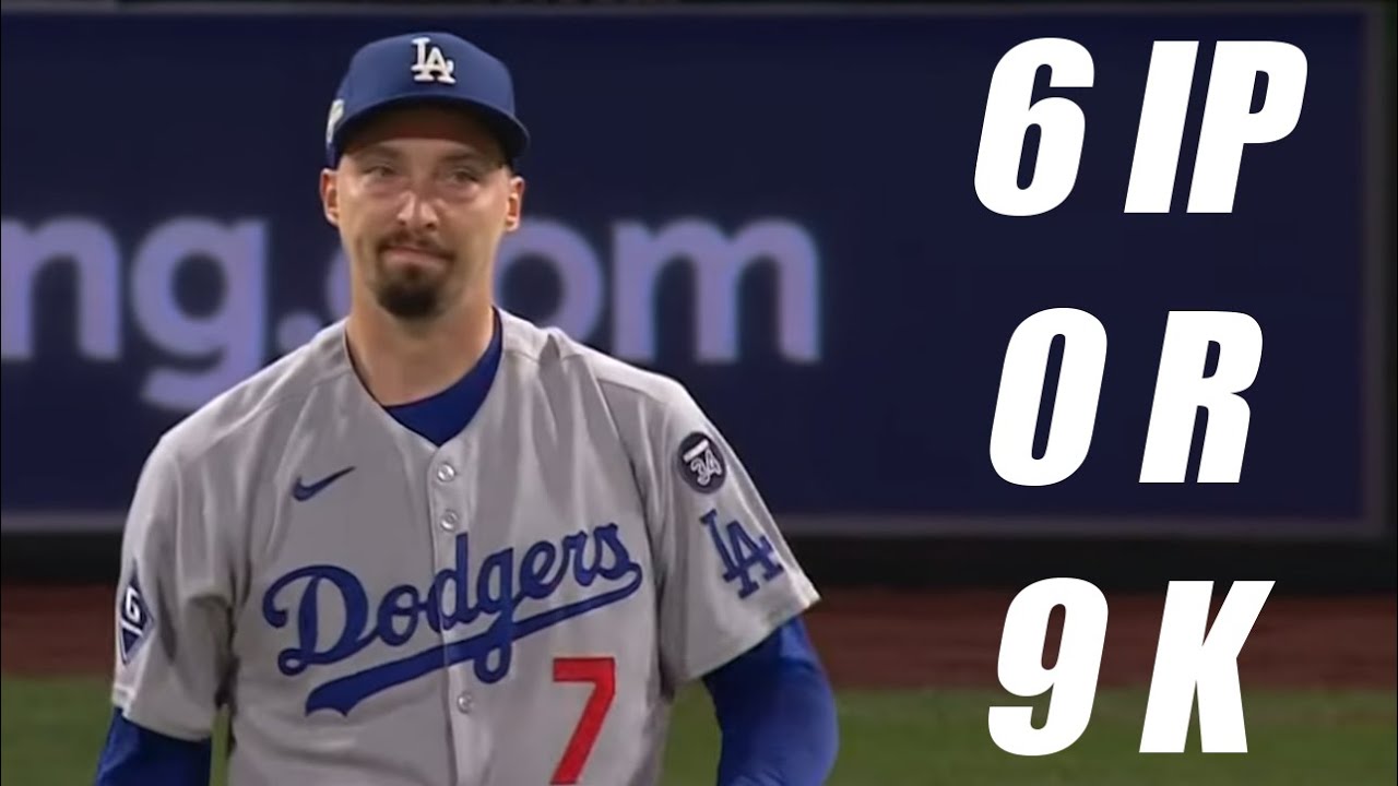 Blake Snell Strikes Out 9, Allows Just 1 Hit in Game 2 vs Phillies!